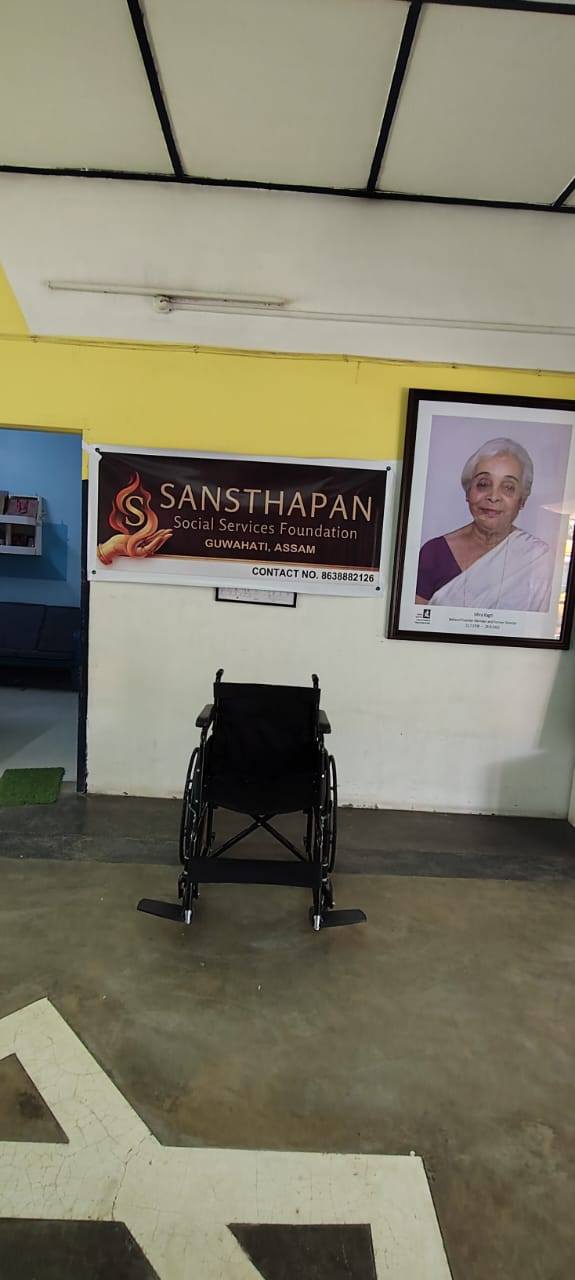 Wheelchair Donation to Shishu Sarothi